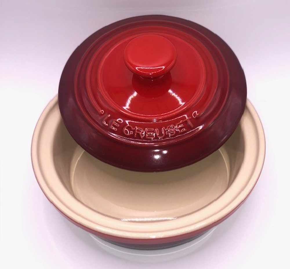 Le Creuset Camembert Baker w/Lid - Cerise - Seconds - New
